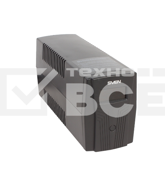 Источник бесперебойного питания SVEN Pro 650 650VA/390W LCD, USB, RJ-45 (2 EURO)