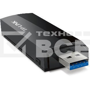 Беспроводной двухдиапазонный сетевой USB-адаптер TP-Link Archer T4U AC1200