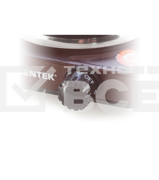 Электрическая плитка Centek CT-1506 Siberia коричневый