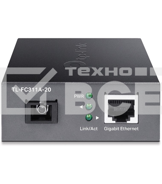 Медиаконвертер TP-Link TL-FC311A-20 гигабитный WDM 100/1000 Мбит/с SMB