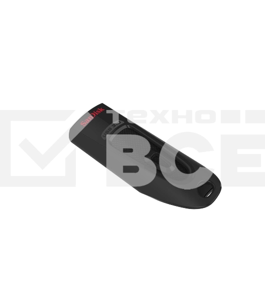 Флеш диск Sandisk 64Gb Ultra SDCZ48-064G-U46 USB3.0 черный