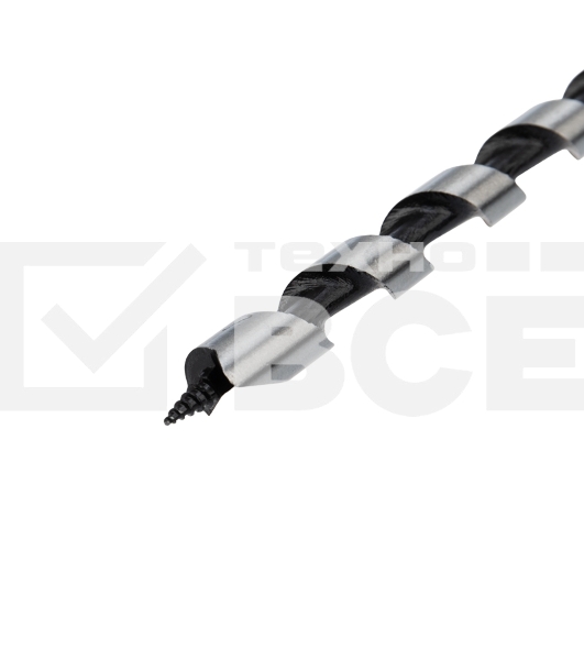 Сверло винтовое по дереву Kranz 10х460 мм, шестигранный хвостовик