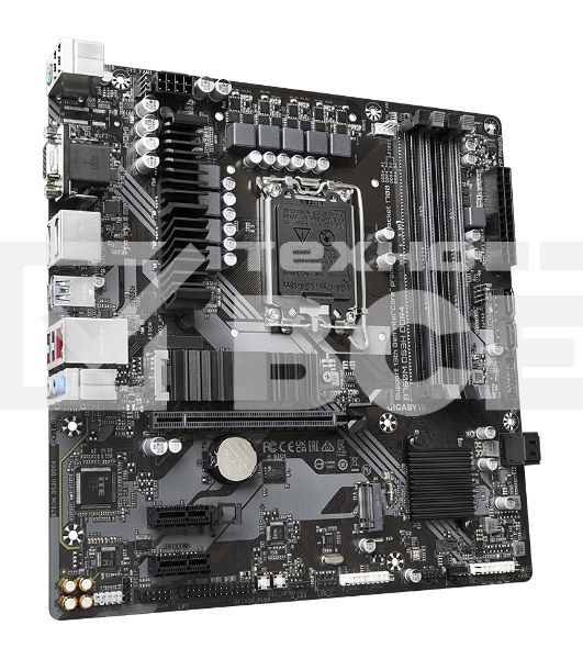 Материнская плата Gigabyte B760M DS3H DDR4, LGA 1700, Intel B760, 4xDDR4, 4xSATA, 2xM.2, 1xPCIe 4.0 x16, 2xPCIe x1, 1xHDMI, 1xDP, 1xVGA, 1x 2.5Gb LAN, 3xUSB-A 3.2 Gen 1, 1xUSB-C 3.2 Gen 2, 2xUSB-A 2.0, 3x3.5 мм, 7.1, mATX