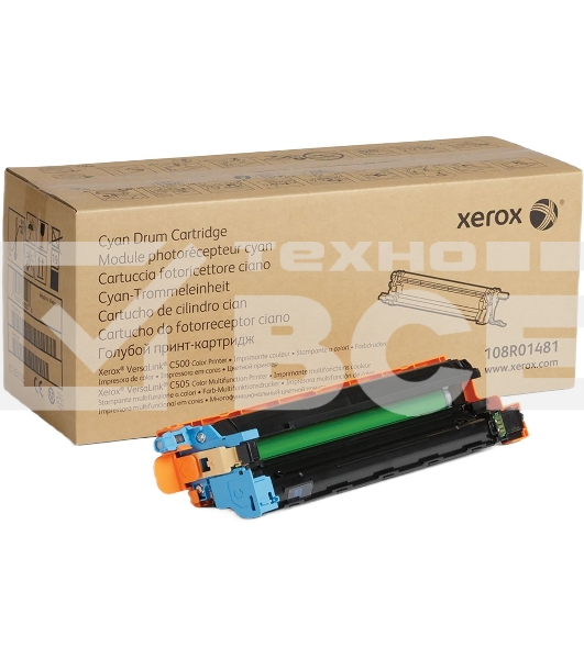 Барабан XEROX 108R01481 голубой,cyan (40000 стр)для XEROX VersaLink C500/C505 (Channels)