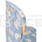 Кресло детское Бюрократ KD-W10 голубой овечки крестов. пластик пластик белый, фото5