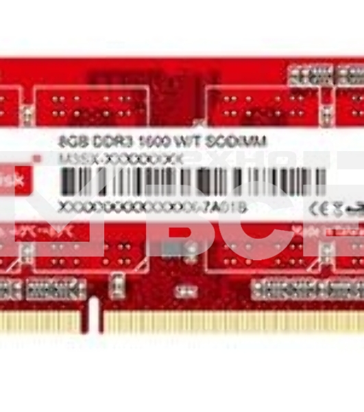 Оперативная память Innodisk M3S0-4GMJDLPC, DDR3, 4GB (1x4 GB), 1600 MHz, CL16, SO-DIMM
