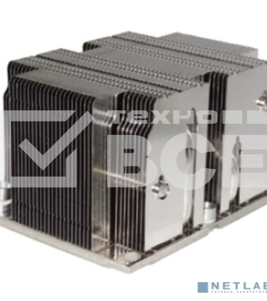 Радиатор для процессора Ablecom AHS-S20090 серебристый, алюминий, 220 Вт, 64 мм