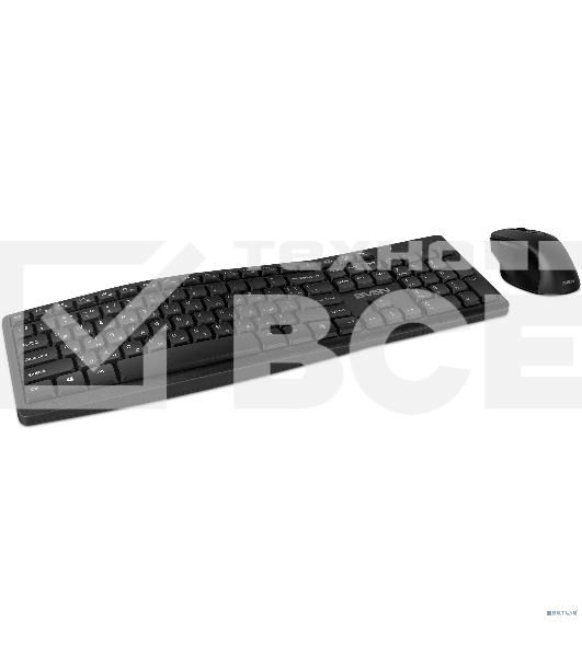 Беспроводной набор клавиатура+мышь SVEN KB-C3500W (2,4 GHz, 106 кл, 800-1600DPI)