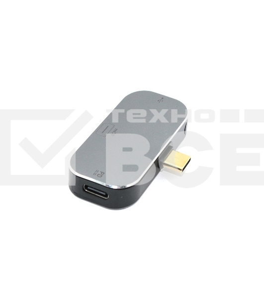 Адаптер Type C на Mini Display Port + USB + PD