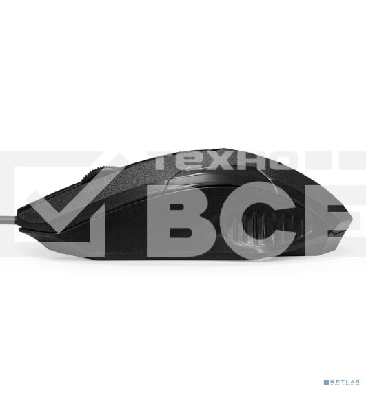 Мышь проводная ExeGate SH-9025L OEM черный, 1000 dpi, USB, кнопки - 3