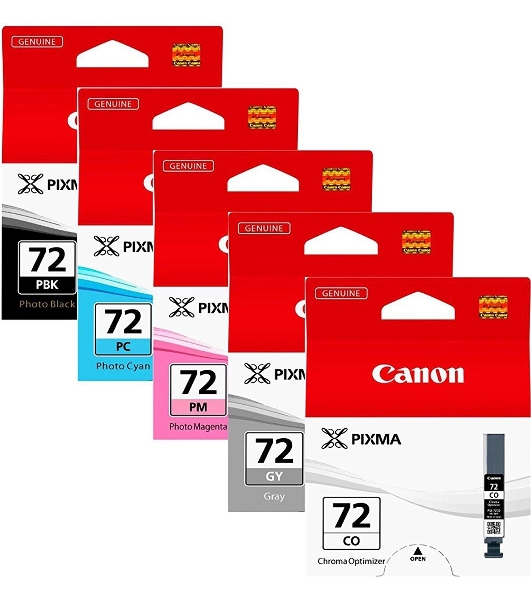 Картридж струйный Canon PGI-72 PBK/GY/PM/PC/CO Multi Pack (510 стр. 5 шт по 14 мл) для Canon PIXMA PRO-10, PRO-10S
