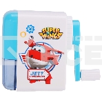 Точилка для карандашей механическая Deli ER10409 Super Wings 1 отверстие пластик ассорти, фото4