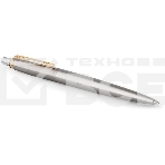 Ручка шариковая Parker Jotter Core K691 (CW1953182) Stainless Steel GT M син. черн. подар.кор., фото2