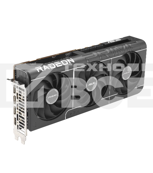 Видеокарта Asus PCI-E PRIME-RX9070XT-O16G AMD Radeon RX 9070XT 16Gb 256bit GDDR6 2460/20000 HDMIx1 DPx3 HDCP Ret