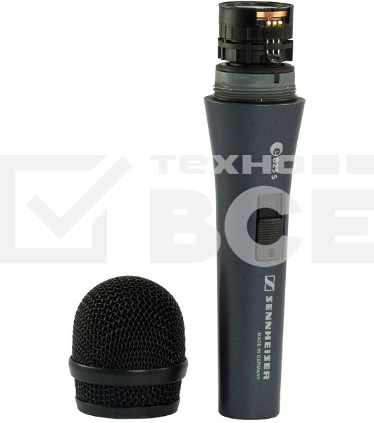 Микрофон проводной Sennheiser E 825-S черный