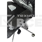 Кресло руководителя Бюрократ MC-912-H черный, сетка с подголов. крестов. металл хром, фото9