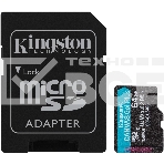 Флеш карта microSDXC 64Gb Kingston SDCG4/64Gb Canvas Go! Plus + adapter, фото5