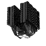 Кулер для процессора SAMA A60B (265W, 4-pin PWM, 156.5mm, 6x6mm, 2x120мм, 78CFM, 29dBA, 2200RPM, S: 1851/1700/1200/115X, AM5/AM4, черный), фото5