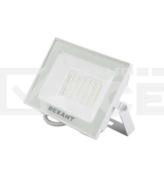 Прожектор светодиодный Rexant СДО 300Вт 24000Лм 6500К холодный свет, белый корпус