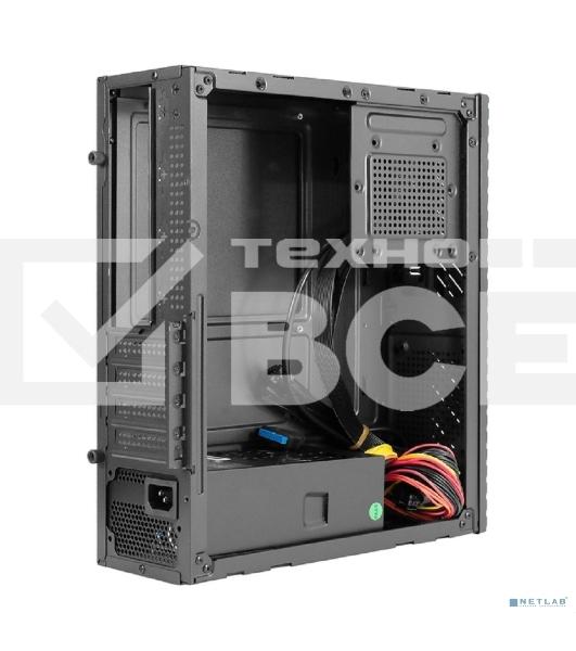 Компьютерный корпус Desktop ExeGate MI-302U-450 (mATX/mini-ITX, TPS450 8см, 1хUSB+1хUSB 3.0, HD аудио, черный)