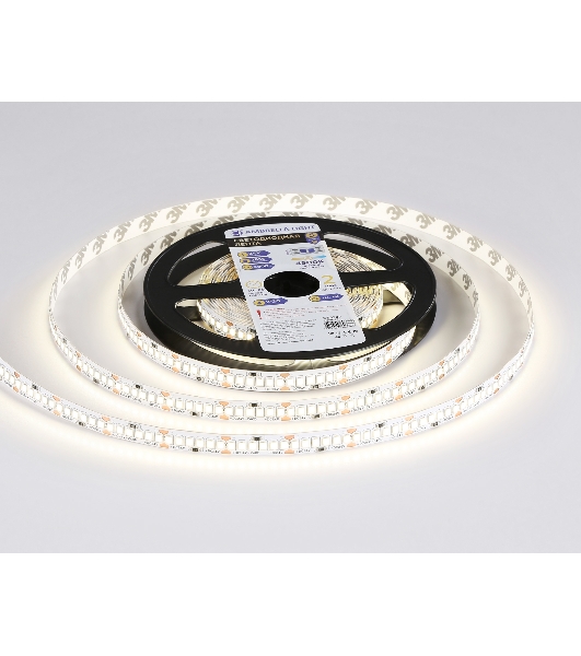 Светодиодная лента Ambrella light GS3502 2835 240Led /22W m/ 24V IP20 4500K/ 5000*10*1.2mm (2 конт.)