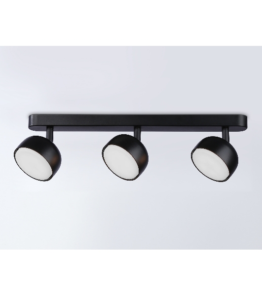 Светильник Ambrella light TN71018/3 BK черный GX53/3 max 12W 400*80*90