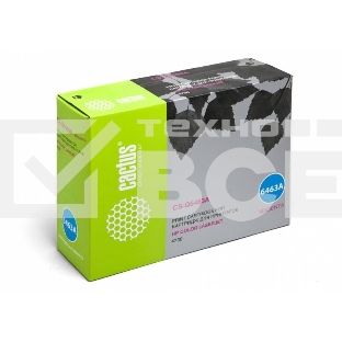 Картридж лазерный Cactus CS-Q6463AR пурпурный (12000 стр.) для HP CLJ 4730