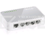 Коммутатор TP-Link SOHO TL-SF1005D Коммутатор 5-port 10/100M mini Desktop Switch, 5 10/100M RJ45 ports, Plastic case, фото11