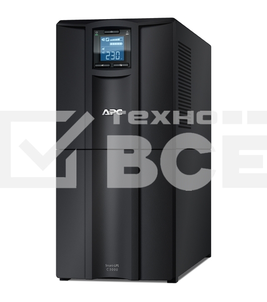 Источник бесперебойного питания APC Smart-UPS C SMC3000I 2100Вт 3000ВА черный