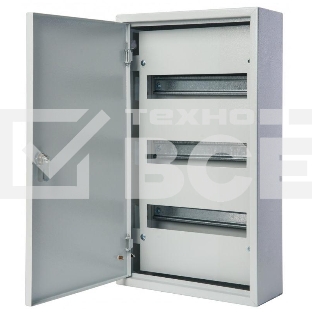 Корпус металлический навесной 520х300х120 36мод. IP31 ЩРН-36 DEKraft 30204DEK