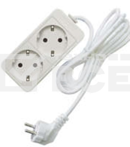 Удлинитель 2х3м с заземл. 16А IP20 3.5кВт Союз 481S-6203