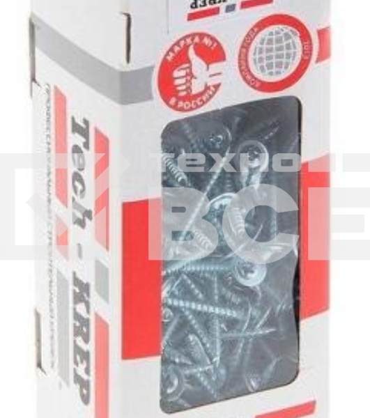Саморез для тонкого метал. листа 4.2х32 (уп.200шт) коробка Tech-Krep 102142