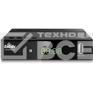 Ресивер DVB-T2 BBK SMP026HDT2 черный