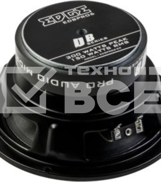 Колонки автомобильные Edge EDBPRO6-E9 300Вт 95дБ 4Ом 16см (6.5дюйм) (ком.:2кол.) среднечастотные однополосные