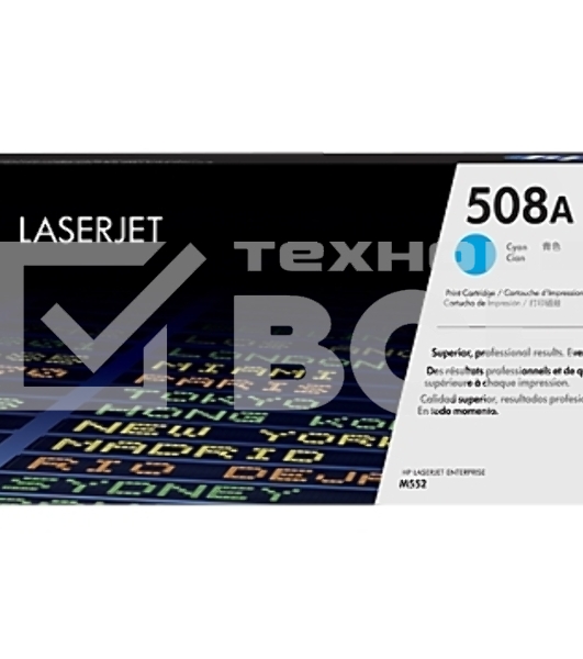 Картридж лазерный HP CF361A голубой для Color LaserJet M552/M553 (5000стр.)