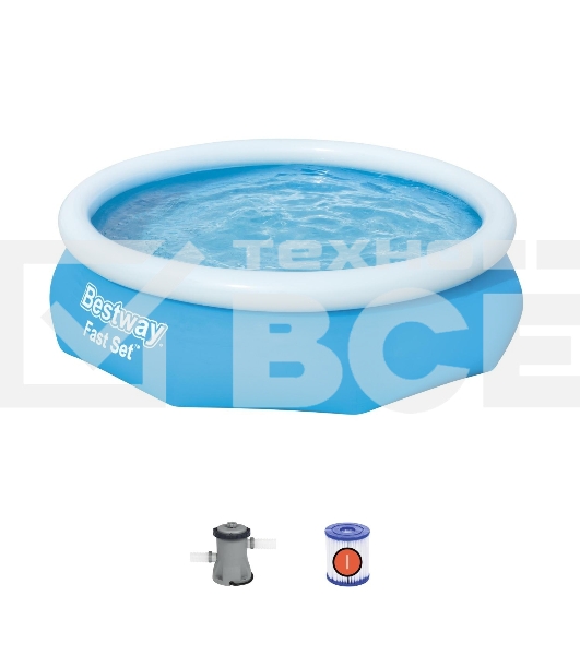 Бассейн Fast Set 305х76см, 3800л 57266 BESTWAY