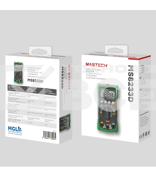 Универсальный мультиметр MS8233D MASTECH