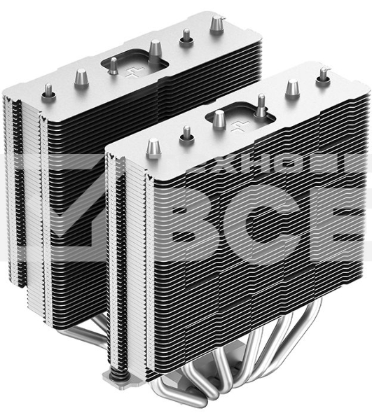 Кулер Deepcool AG620 R-AG620-BKNNMN-G-1 серебристый/черный 120мм алюминий+медь 1850rpm 29.4db 260W 157мм