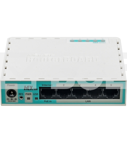 Маршрутизатор MikroTik RB750r2 hEX lite 5x10/100 Mbps