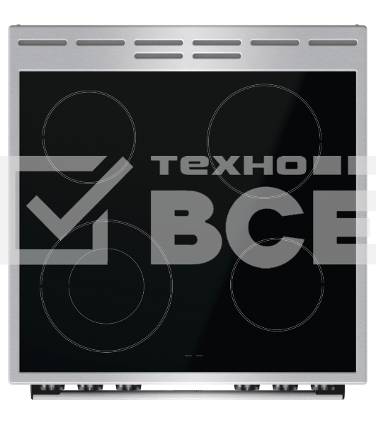 Электрическая плита Gorenje GECS6C70XC нержавеющая сталь