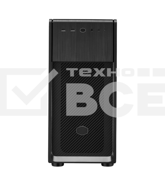 Компьютерный корпус без блока питания Cooler Master Elite 500, 2xUSB3.2, 1x120Fan, w/o PSU, Black, w/o ODD, Window TG left panel, ATX