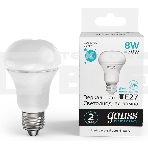 Лампа светодиодная Gauss Elementary 63228 8Вт цок.:E27 рефлек. 220B 4100K св.свеч.бел.нейт. (упак.:10шт), фото2
