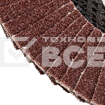 Круг лепестковый торцевой, P 100, 125 х 22,2 мм Matrix, фото 1