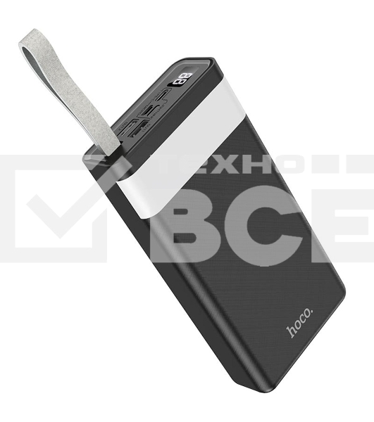 Портативный аккумулятор Hoco J73 30000mAh, 2A, черный (39414)
