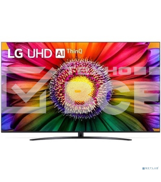 Телевизор LG 86' 86UR81006LA.ARUB черный LED UHD Smart