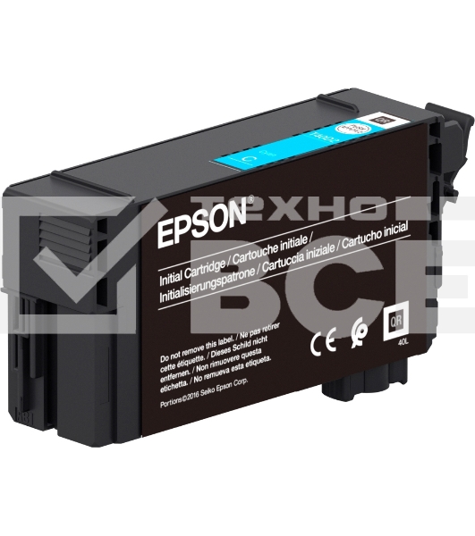 Картридж струйный голубой повышенной емкости T40D240 для SureColor SC-T3100/T3100N/T5100/T5100N