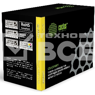 Картридж лазерный Cactus CS-C310XY (006R04371) желтый (5500 стр.) для Xerox C310/C315