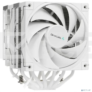 Кулер для процессора DEEPCOOL AK620 WH белый, 120 мм, алюминий/медь, 1850 об/мин, 28 дБ, 4 pin, 260 Вт, 160 мм