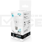 Лампа светодиодная Gauss Elementary 20Вт цок.:E27 груша 220B 4100K св.свеч.бел.нейт. A60 (упак.:10шт) (23229), фото7