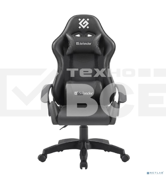 Кресло игровое Defender ORACLE BLACK CARBON 64044